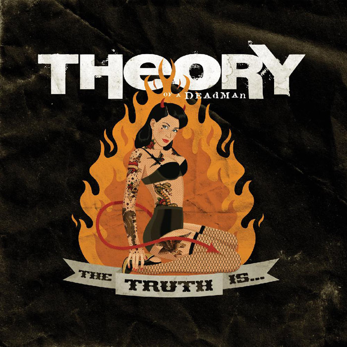 THE TRUTH IS | THEORY OF A DEADMAN CD cOVER
