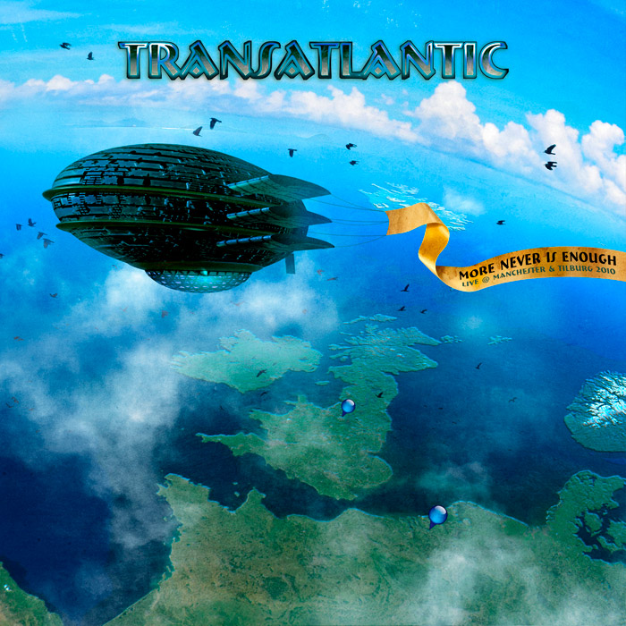 MORE NEVER IS ENOUGH | Transatlantic CD Cover