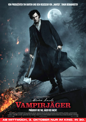 ABRAHAM LINCOLN - Vampirjäger Filmplakat