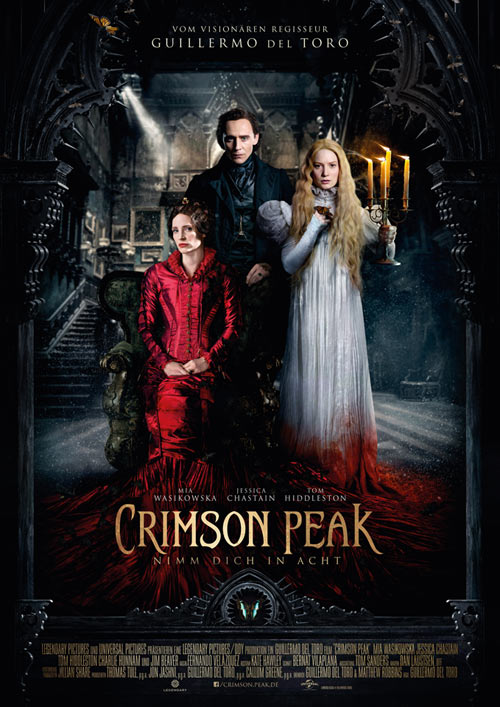 CRIMSON PEAK Filmplakat