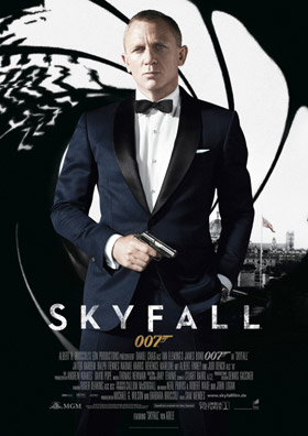 SKYFALL Filmplakat